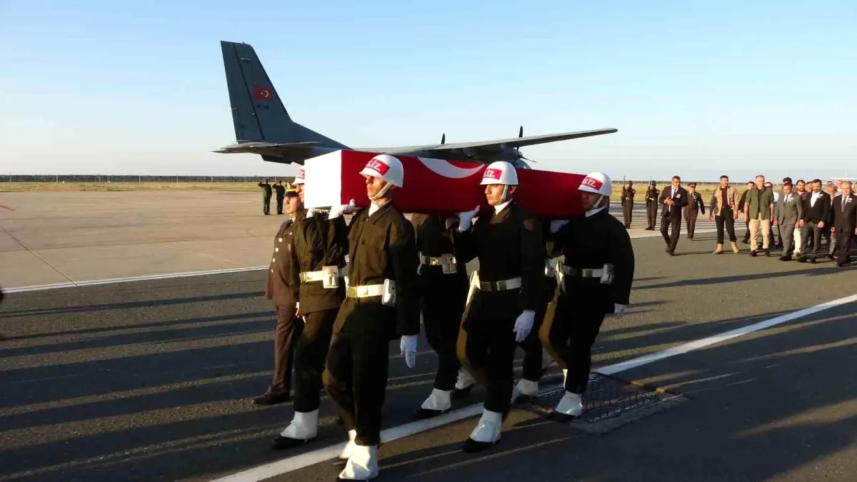 Ordulu şehidin naaşı memleketine getirildi