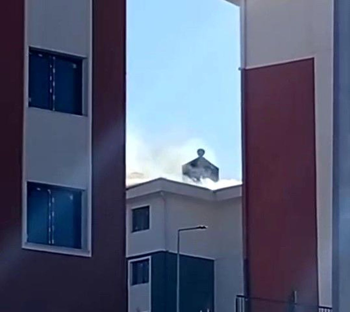 Adıyaman\'da Yeni Binada Yangın Korkuttu