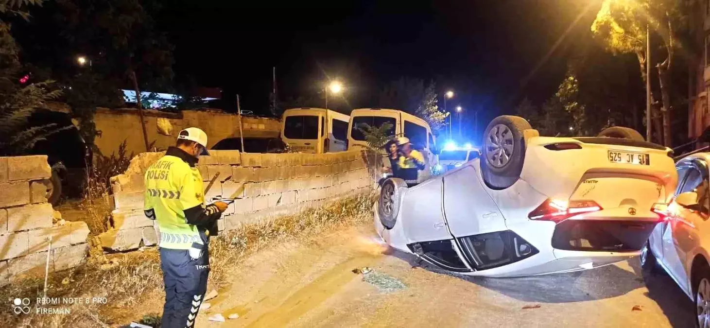 Burdur\'da Takla Atan Araçtan Sürücü Kaçtı