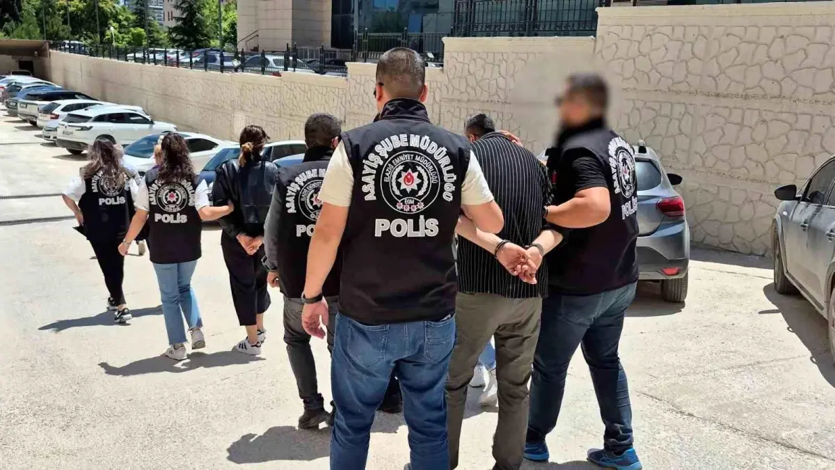 Elazığ\'da Fuhuş Operasyonu: 4 Şüpheli Tutuklandı
