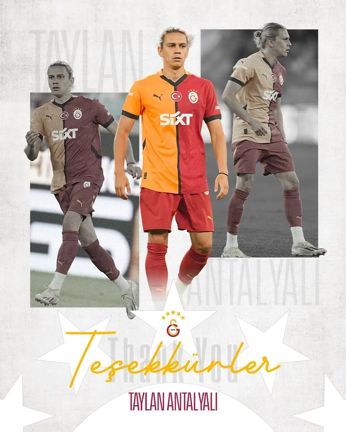 Galatasaray Taylan Antalyalı\'ya Veda Etti