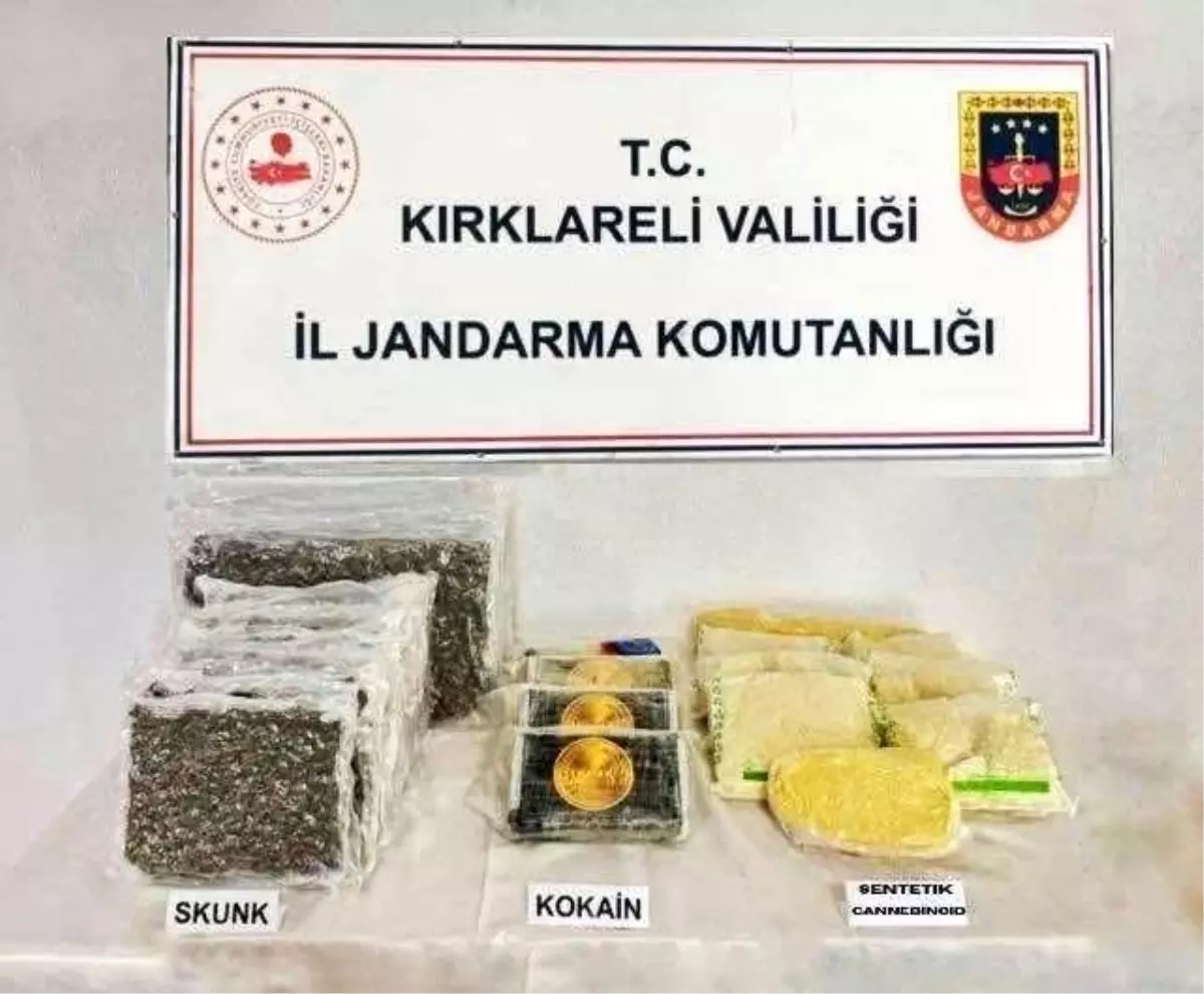 Kırklareli\'nde 100 Milyon TL\'lik Uyuşturucu Operasyonu