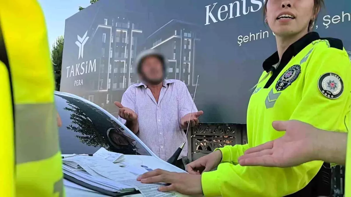 Alkollü Sürücüden Şaşırtan Tepki
