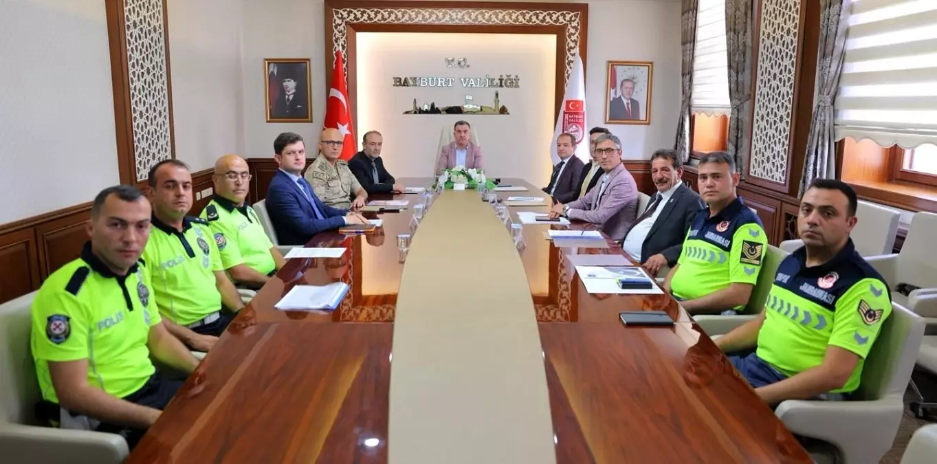 Bayburt\'ta Trafik Sorunları Toplantısı