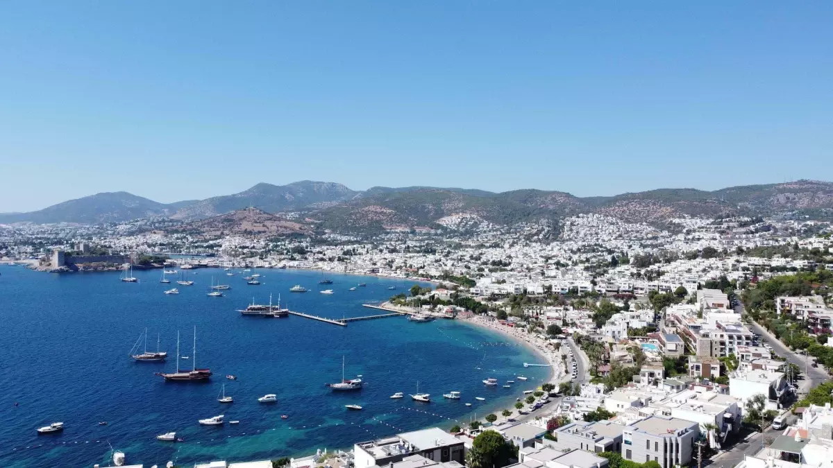 Bodrum\'a Yabancı Turist Akını