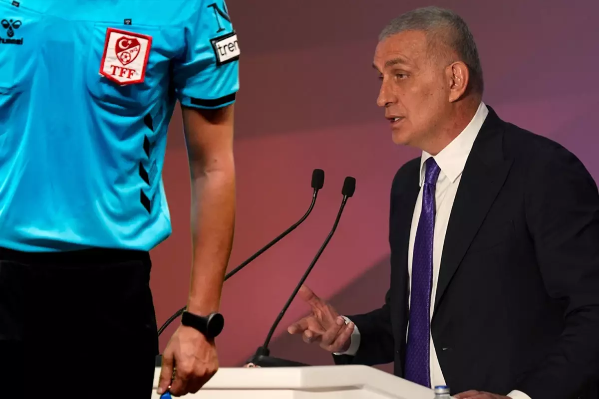 İbrahim Hacıosmanoğlu\'ndan hakemlere sert mesaj: Bizimle yürümeyecekler