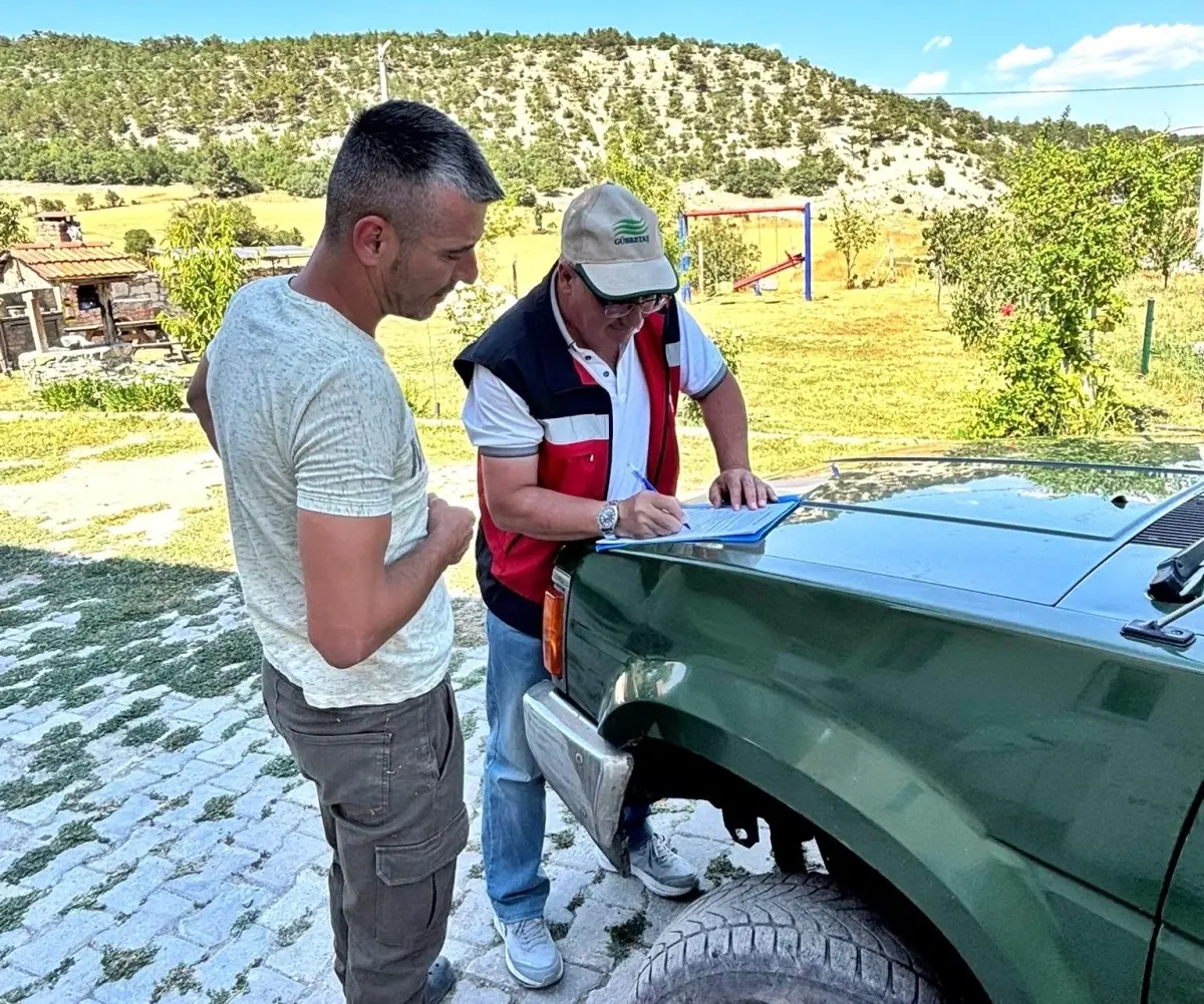 Kütahya\'da ÇKS Askı İcmalleri Dağıtıldı