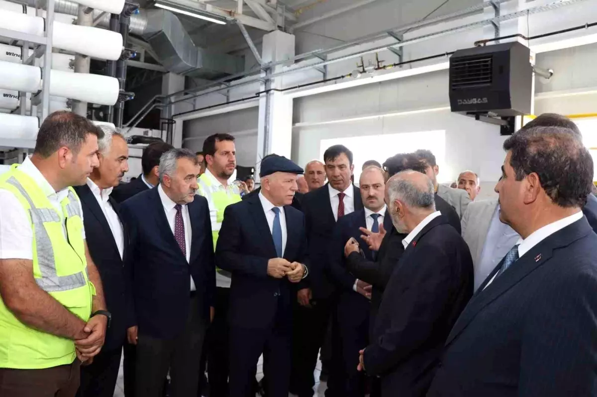 Oltu\'da İçme Suyu Arıtma Tesisinin Açılışı Gerçekleşti