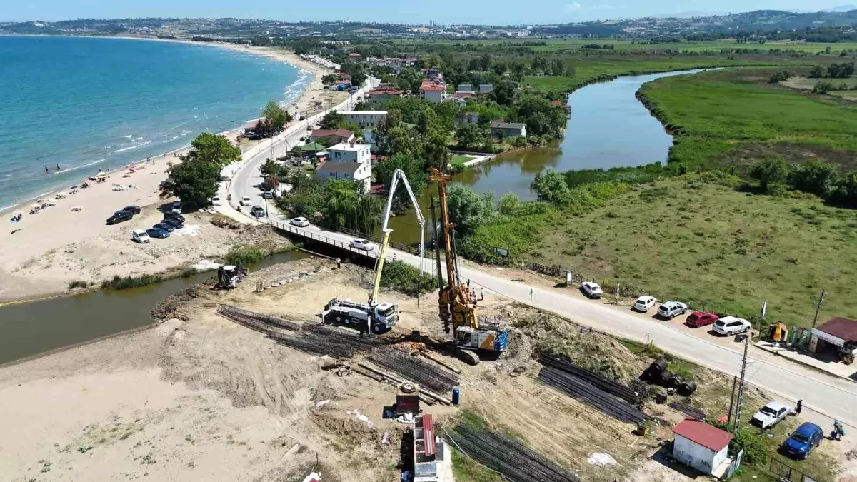 Sinop Akliman\'daki köprüler çift yönlü olarak yenileniyor