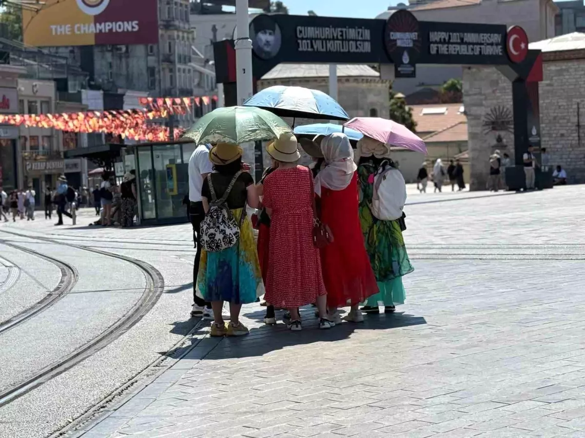 İstanbul\'da Bunaltıcı Sıcaklar