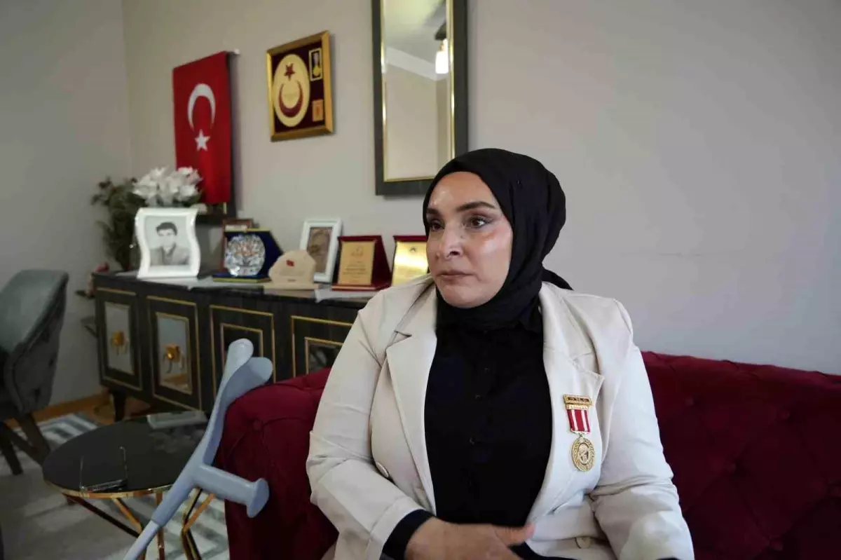 15 Temmuz şehidi eşi ve gazi Şefkatlioğlu: "Vatan ve bayrak için bir kere değil, bin kere ölürüm"