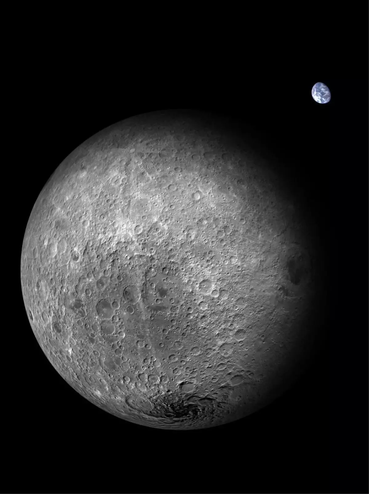 Ay\'ın Karanlık Yüzü Üzerine Önemli Bulgular