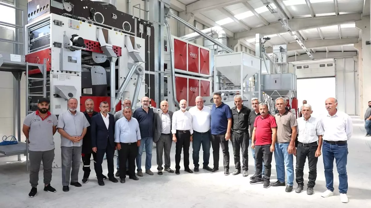 Kocasinan\'da Hububat Eleme ve Paketleme Tesisi Açıldı