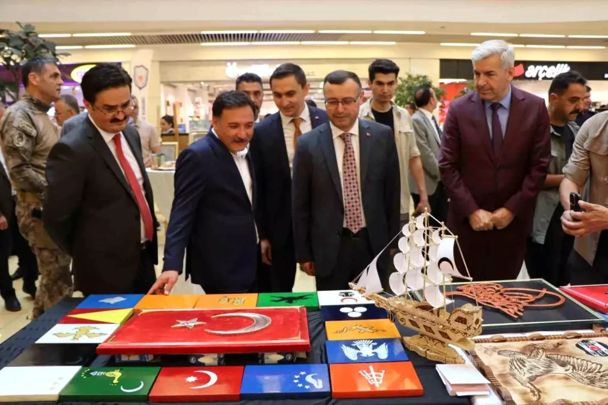 Kayseri\'de Ceza İnfaz Kurumları Ürün ve El Sanatları Sergisi Açıldı