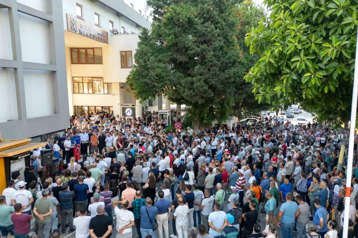Niyazi Nefi Kara İçin Manavgat\'ta Destek Mitingi Düzenlendi