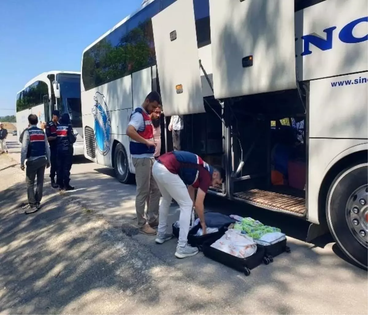 Sinop\'ta Göçmen Denetimi Yapıldı