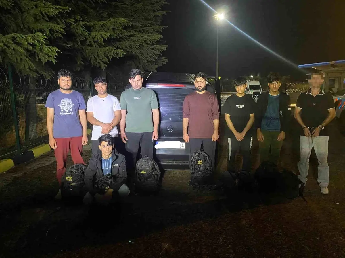 Tekirdağ\'da Düzensiz Göçmen Operasyonu