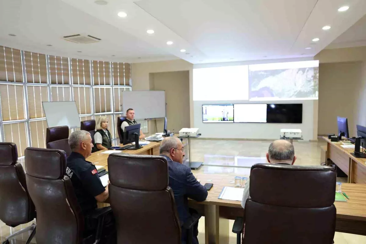 Çanakkale\'de Orman Yangınları Toplantısı