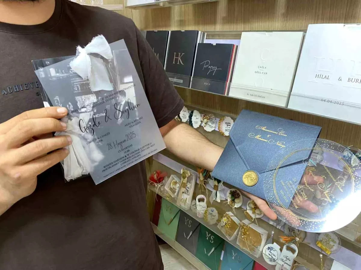 Eskişehir\'de Özel Davetiyeler Dikkat Çekiyor