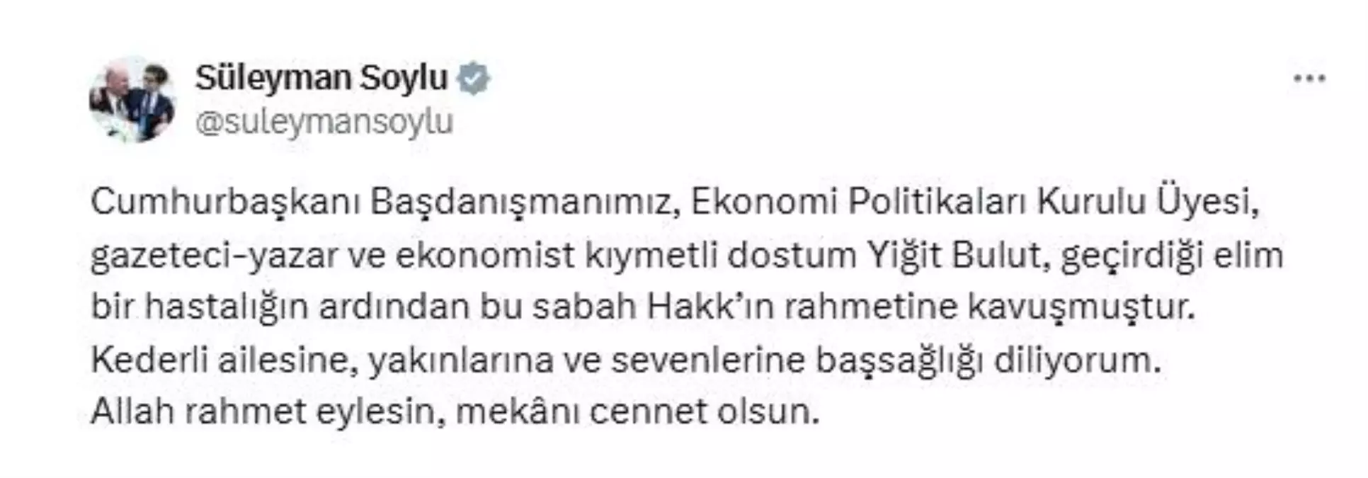 Yiğit Bulut Hayatını Kaybetti