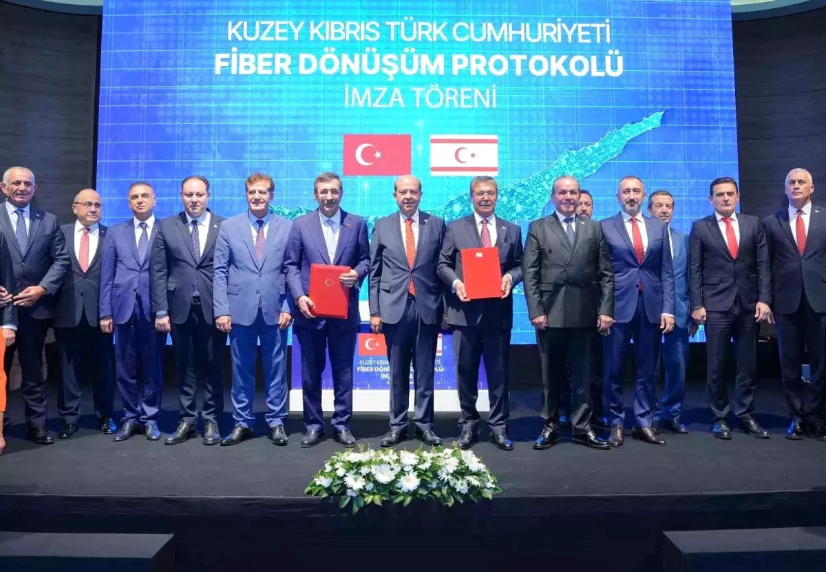 KKTC\'de Fiber Optik Dönüşüm Başladı