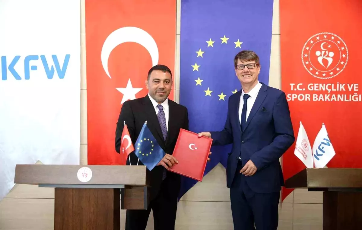 Suriyeliler İçin Yeni Spor Tesisleri!