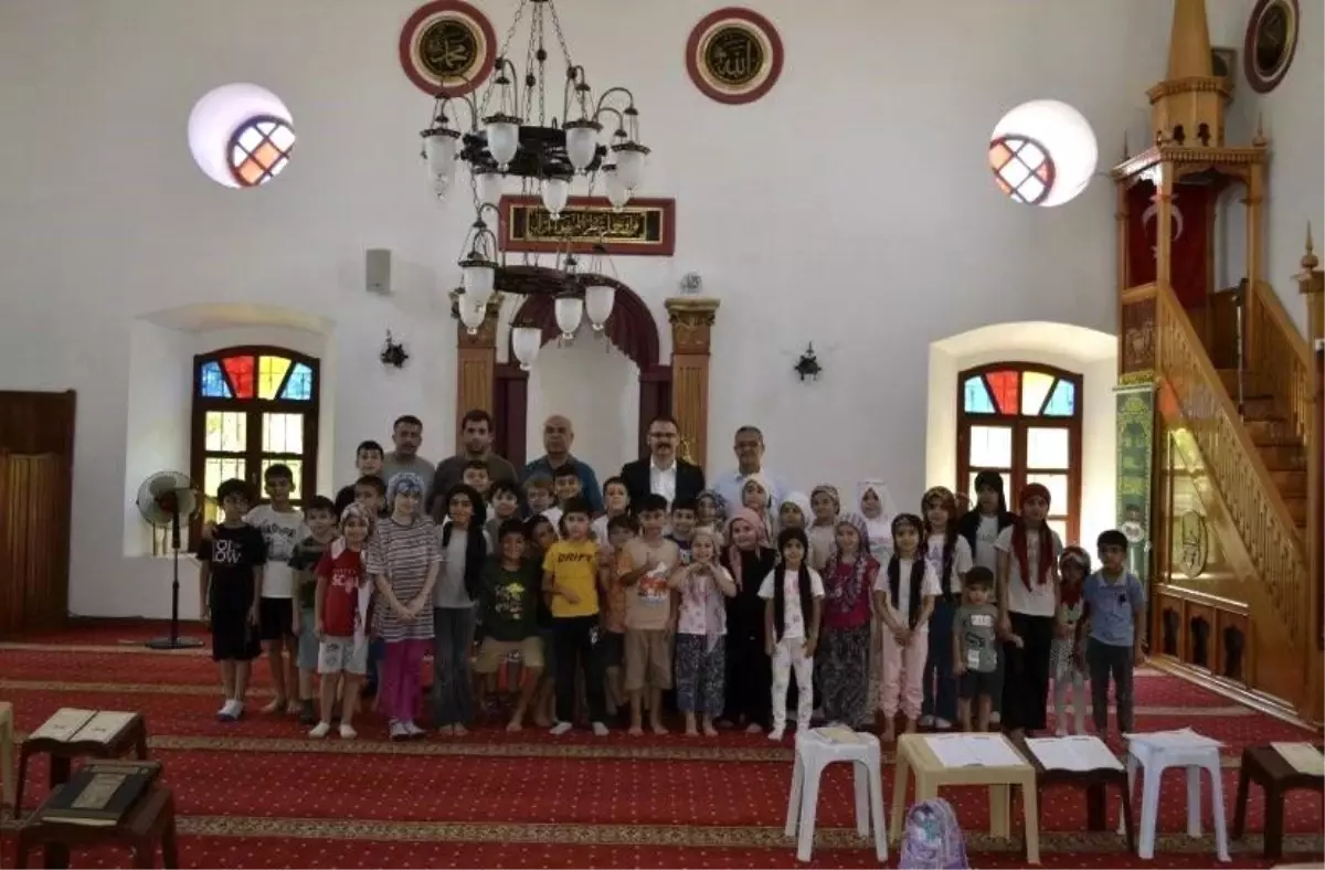 Kaymakam Ateş\'ten Kur\'an Kursu Ziyareti