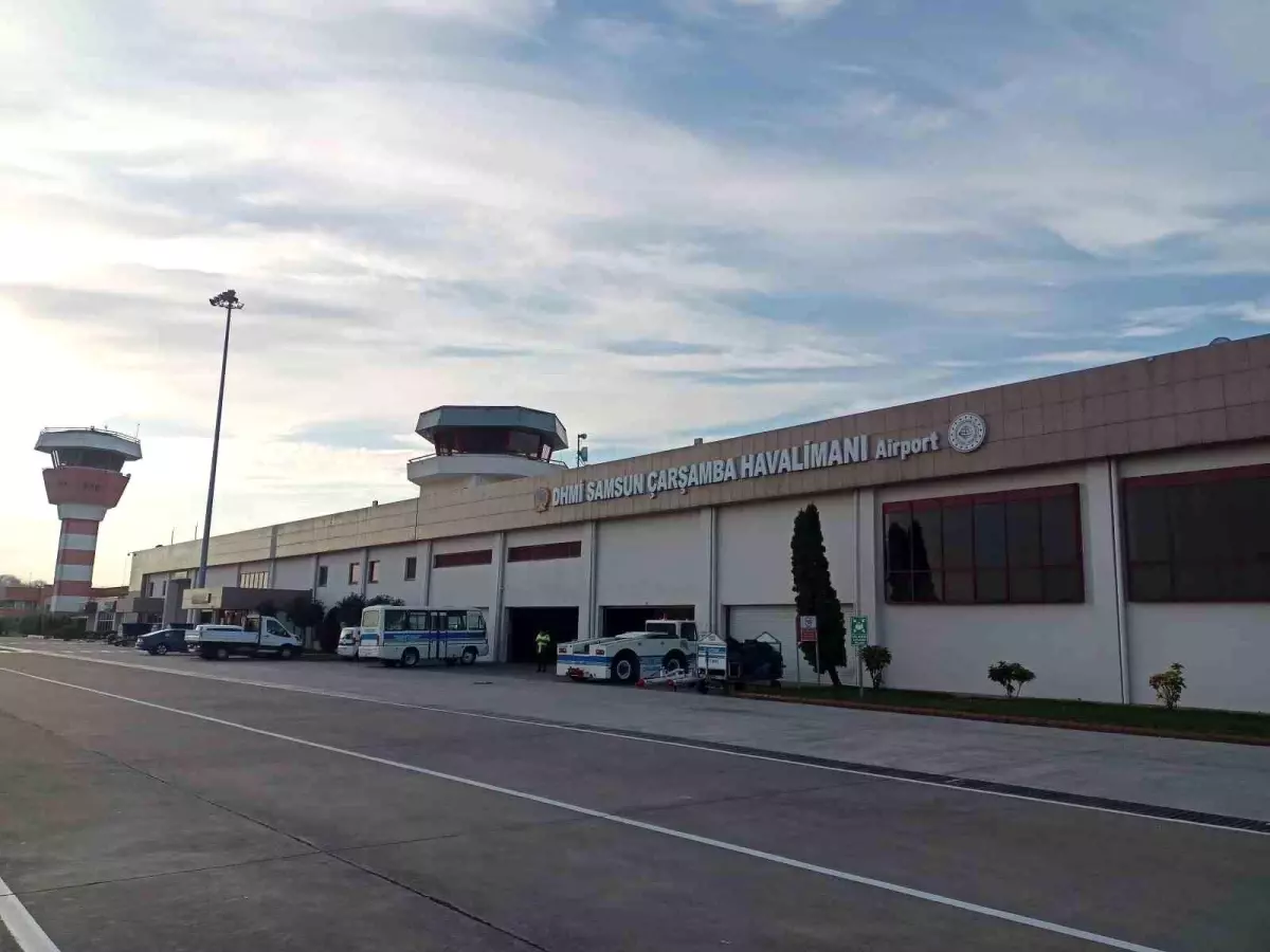 Samsun-Çarşamba Havalimanı\'ndan 700 Bin Yolcu