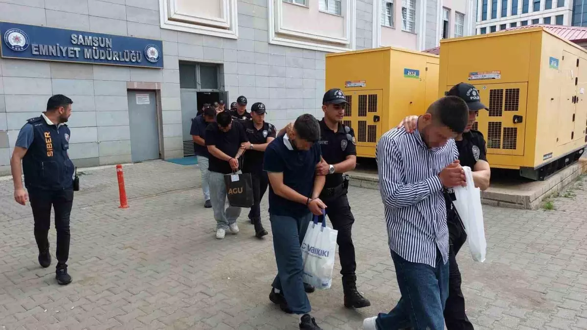 Samsun\'da Yasa Dışı Bahis Operasyonu: 40 Gözaltı