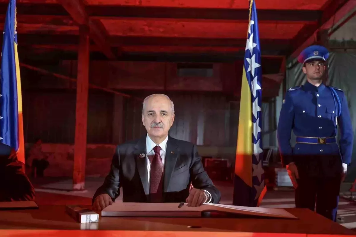 Kurtulmuş\'tan Srebrenitsa Anması