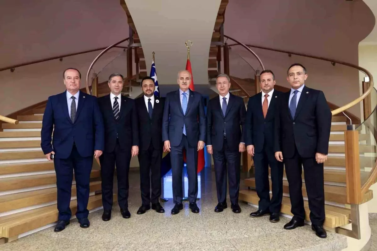 Kurtulmuş\'tan Saraybosna Büyükelçiliği Ziyareti