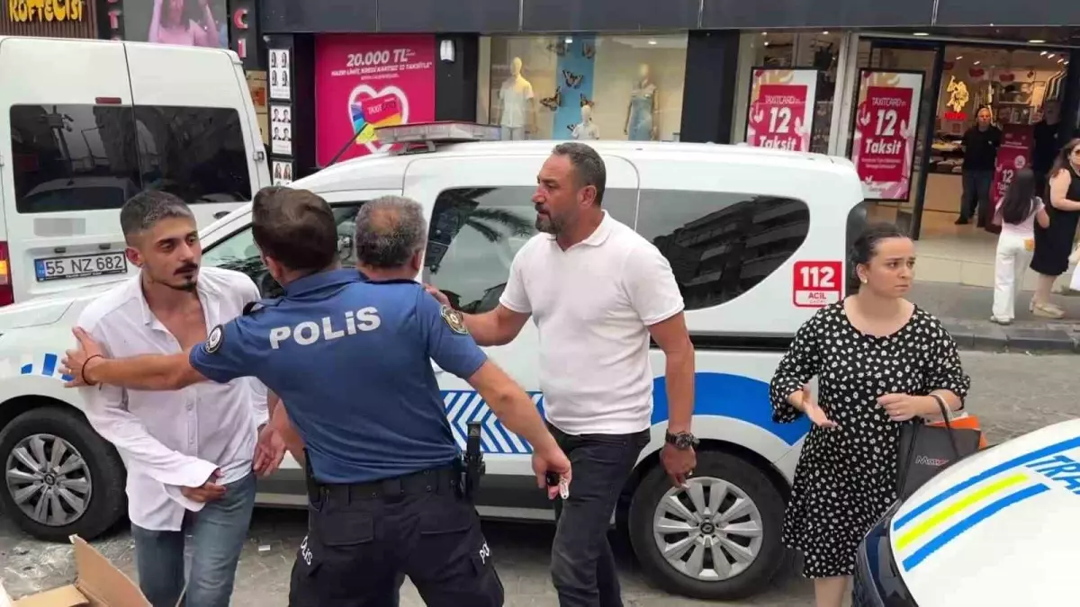 AVM Önünde Tartışma Kavga Bitti