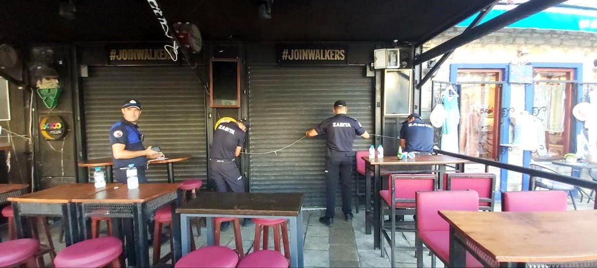 Bodrum\'da Hanutçuluk Yapan 4 İşletmeye Kapatma Cezası