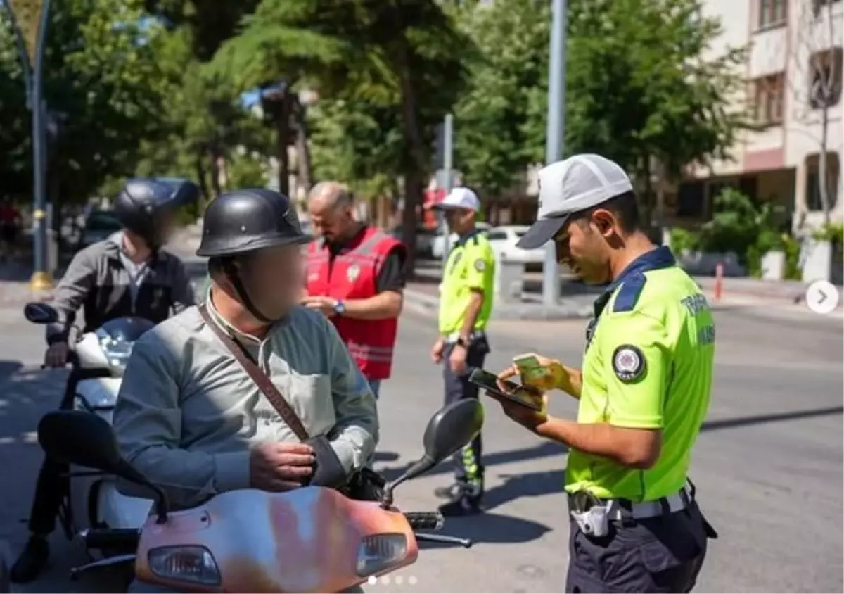 Isparta\'da Motosiklet Denetimi: 137 Ceza, 10 Araç Men Edildi