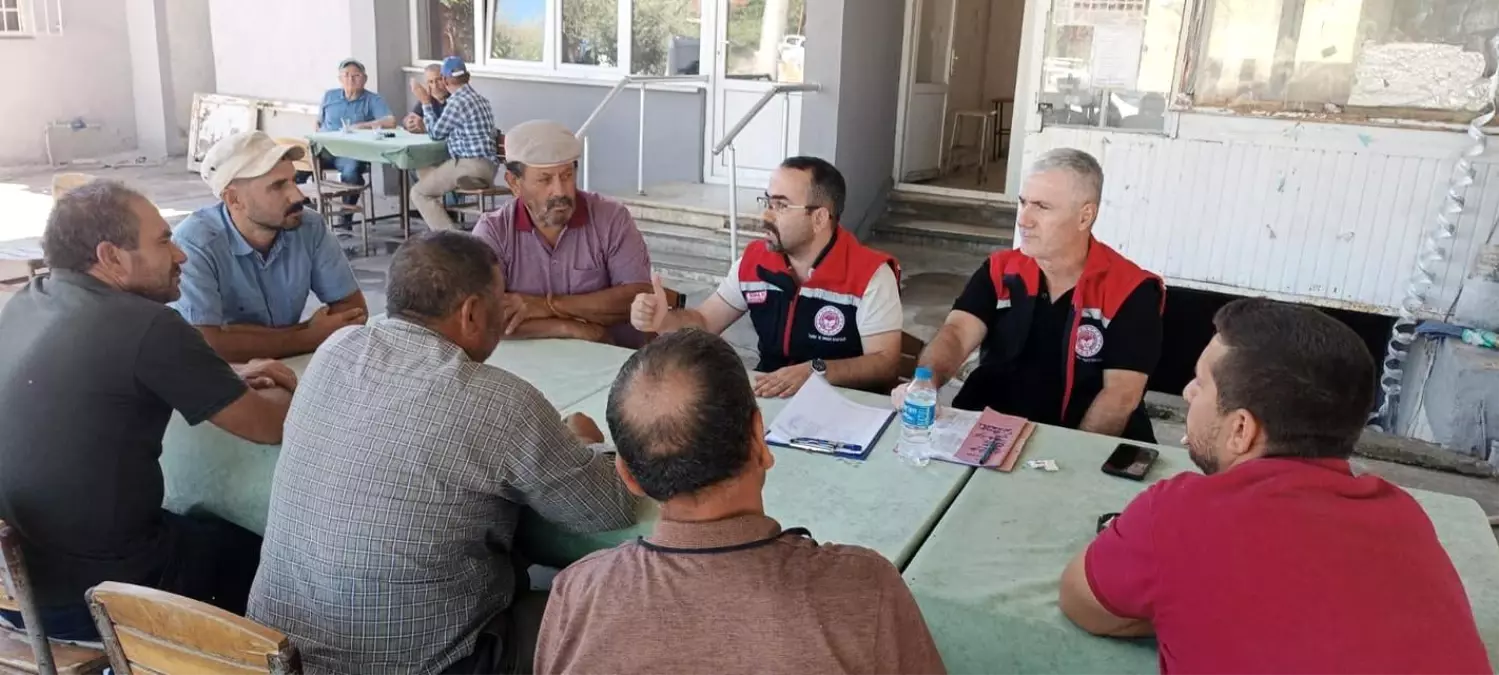 Nazilli\'de Çiftçi Bilgilendirme Toplantısı