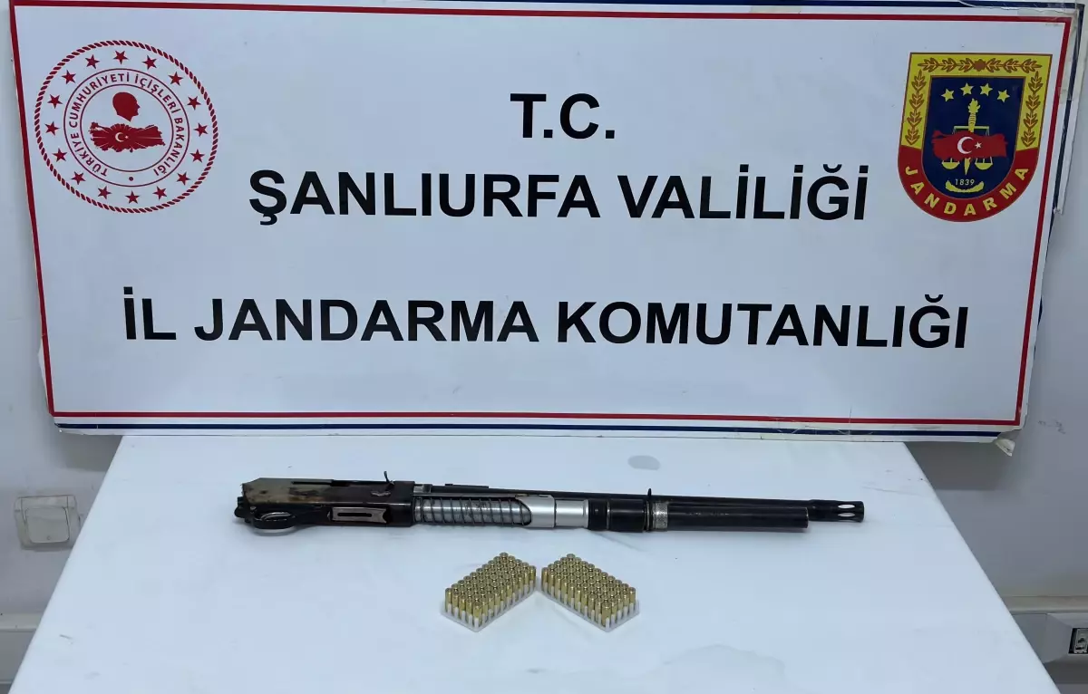 Viranşehir\'de Silah Kaçakçılığı Operasyonu