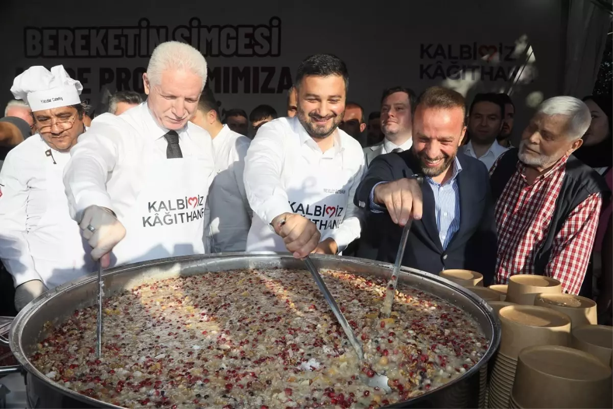 Kağıthane\'de Geleneksel Aşure Etkinliği