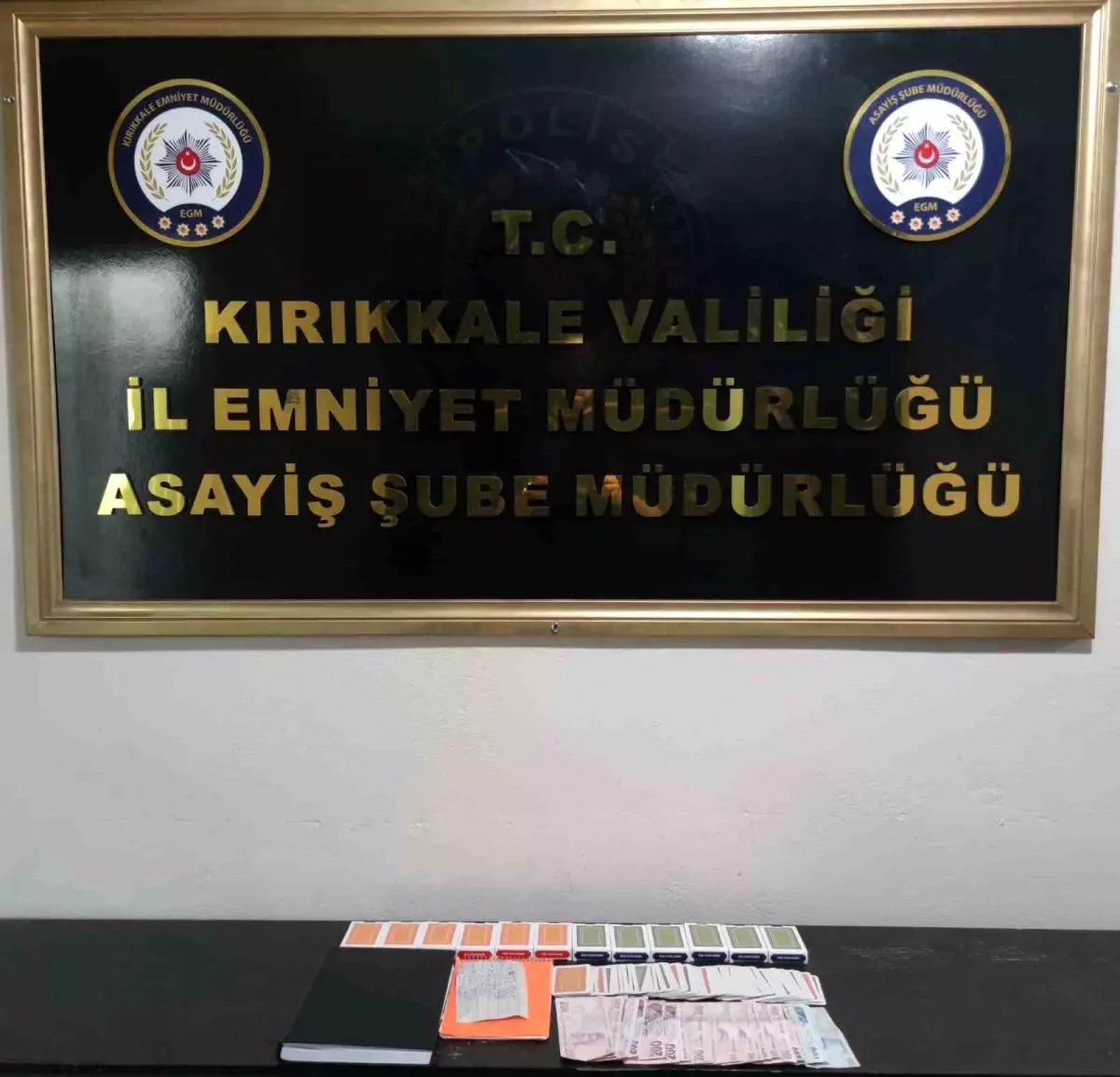 Kırıkkale\'de Kumar Baskını: 6 Kişi Yakalandı
