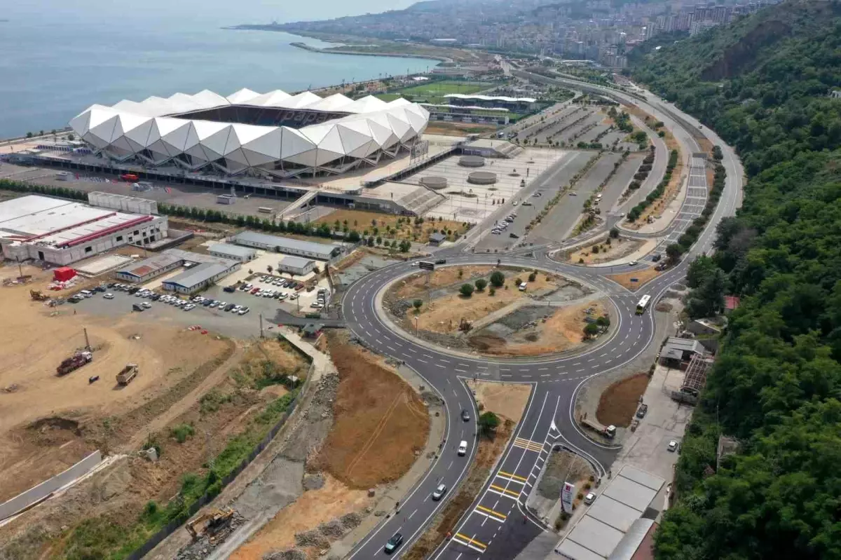 Trabzon\'da Modern Kavşak Tamamlandı