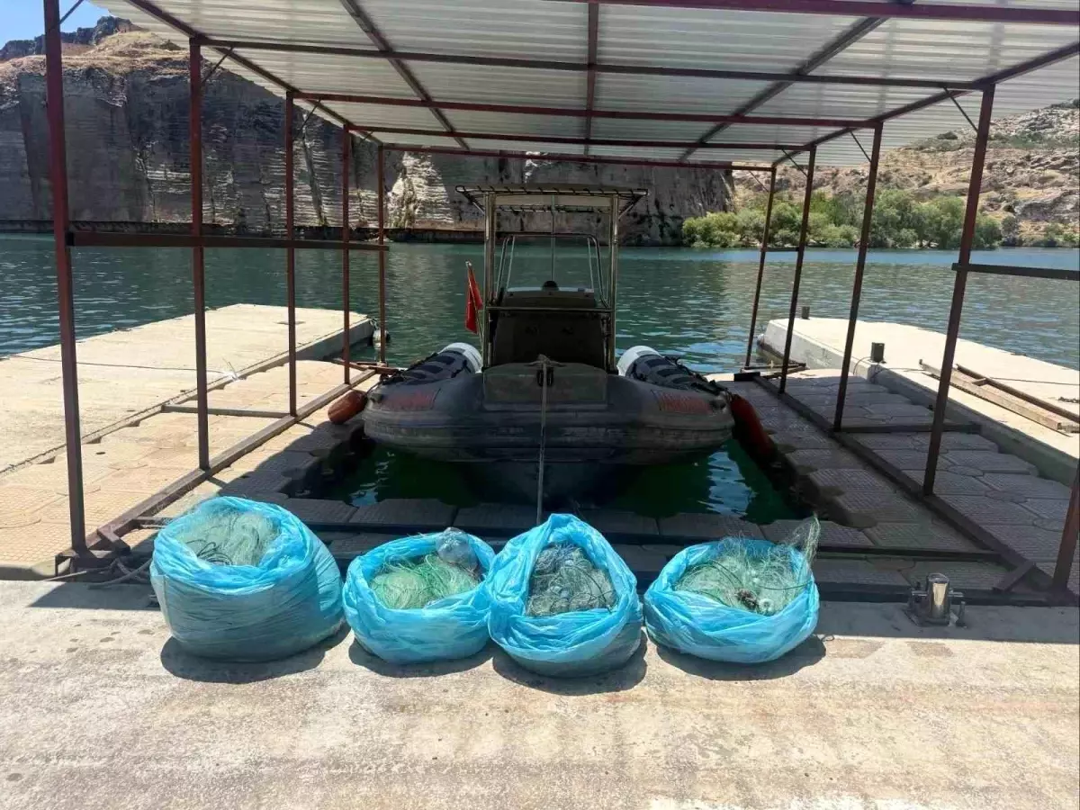 Gaziantep\'te Ağ İle Balık Avlayan Şahıs Yakalandı