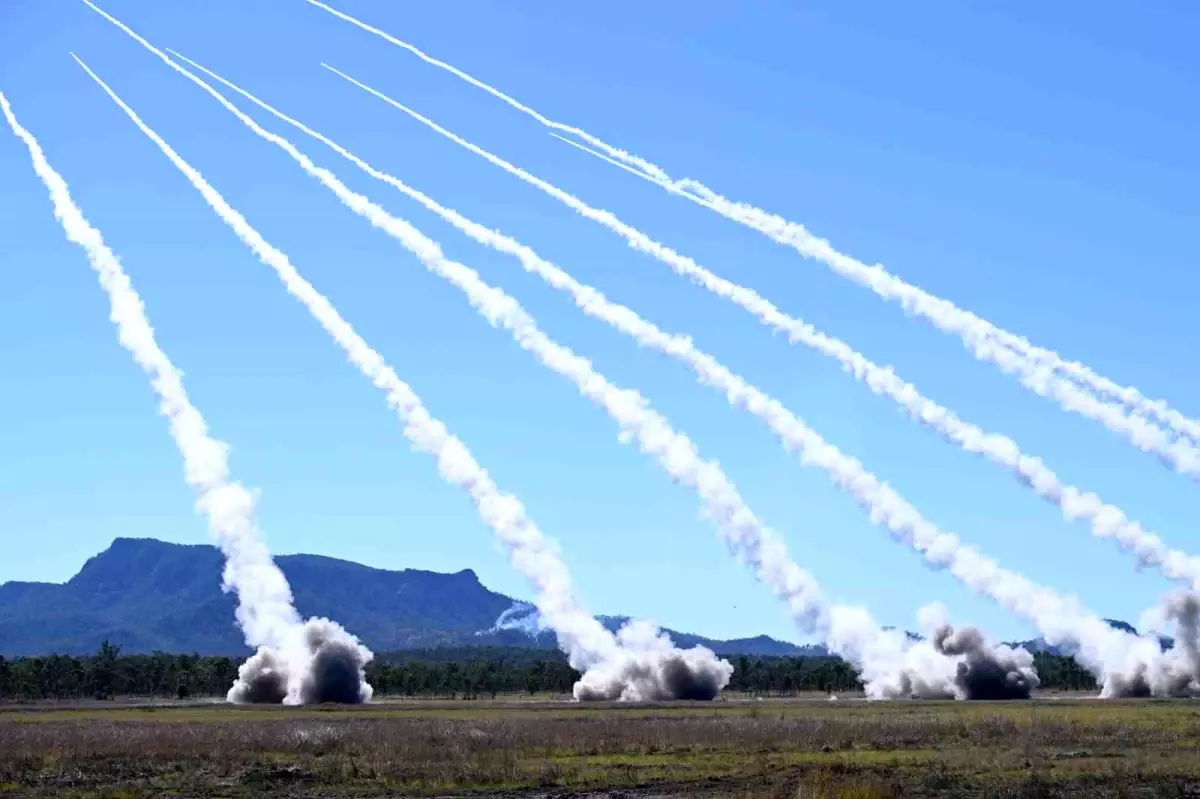 HIMARS Avustralya\'da İlk Kez Ateşlendi