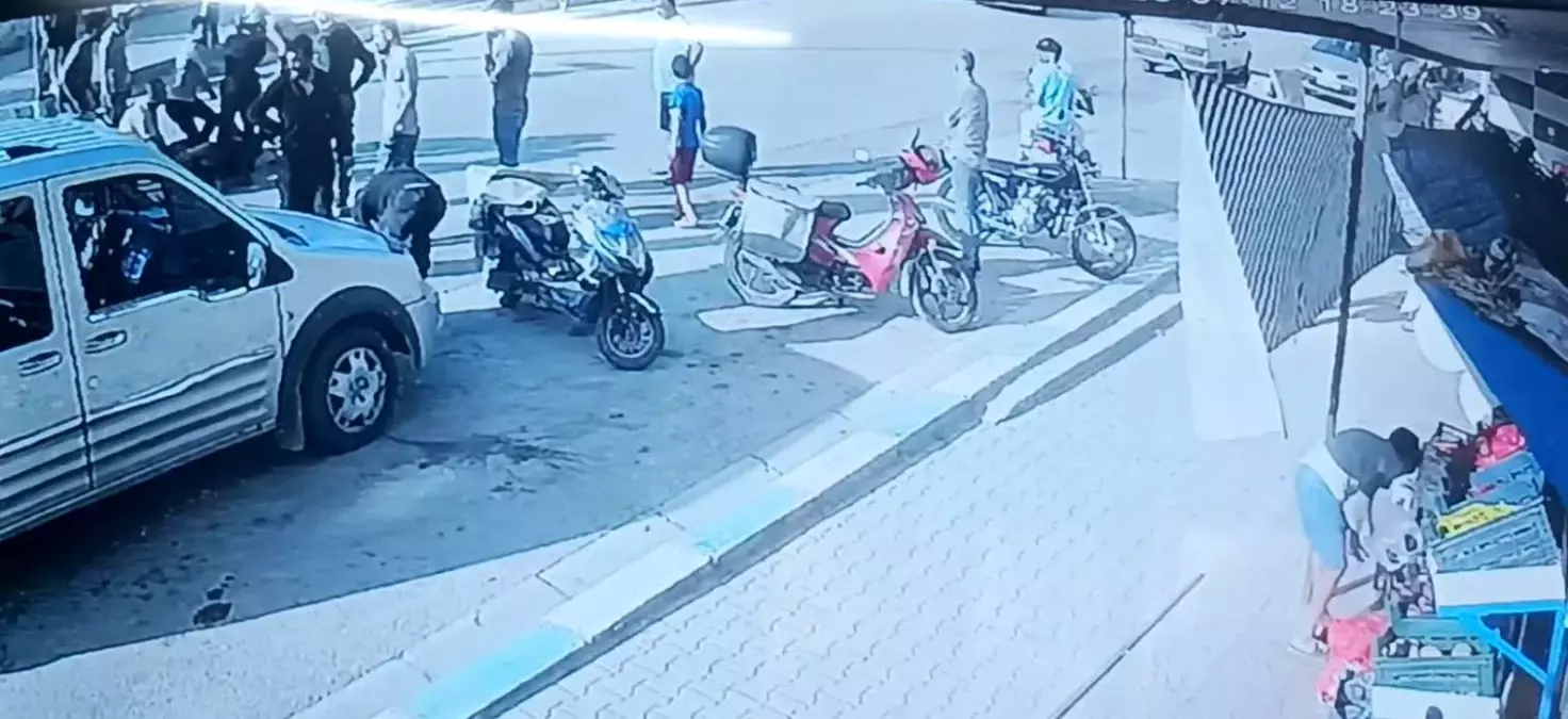 Hatay\'da Motosiklet Kazası ve Kavga