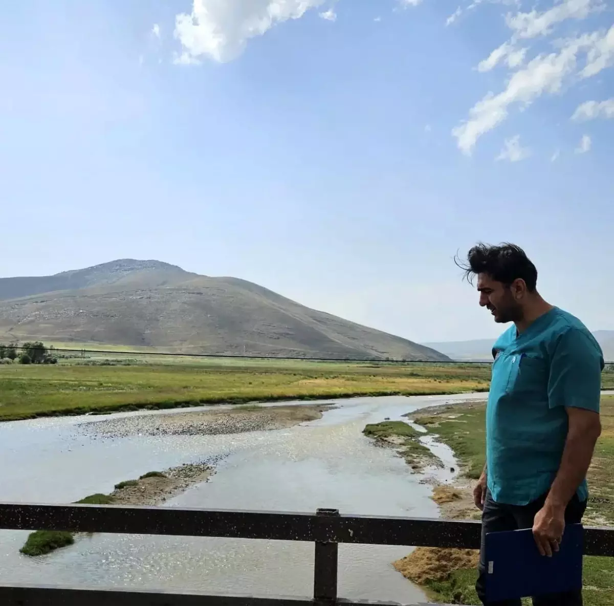 Diyadin\'de Murat Nehri Denetimleri Devam Ediyor