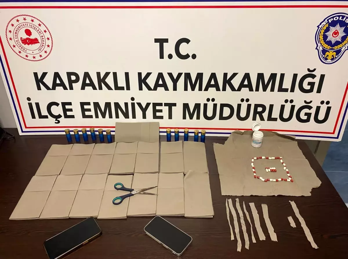 Kapaklı\'da Uyuşturucu Operasyonu: 4 Tutuklama