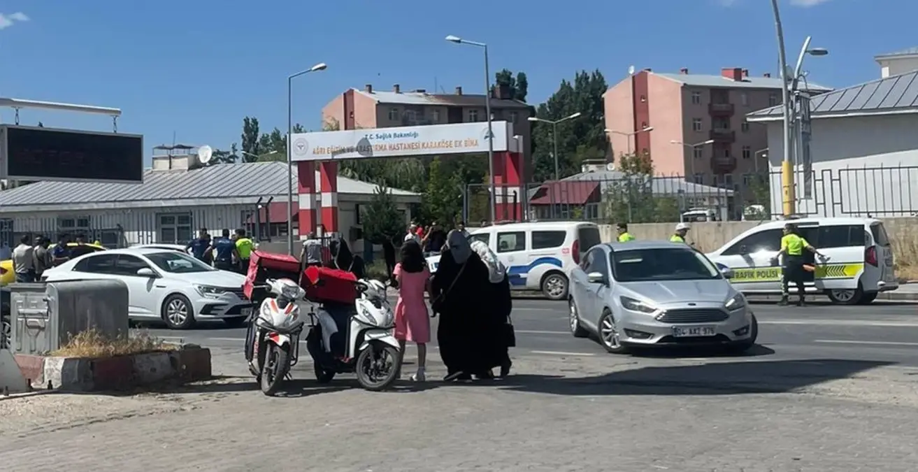 Ağrı\'da korkunç kaza! Motosiklet sürücüsü ve eşi hayatını kaybetti