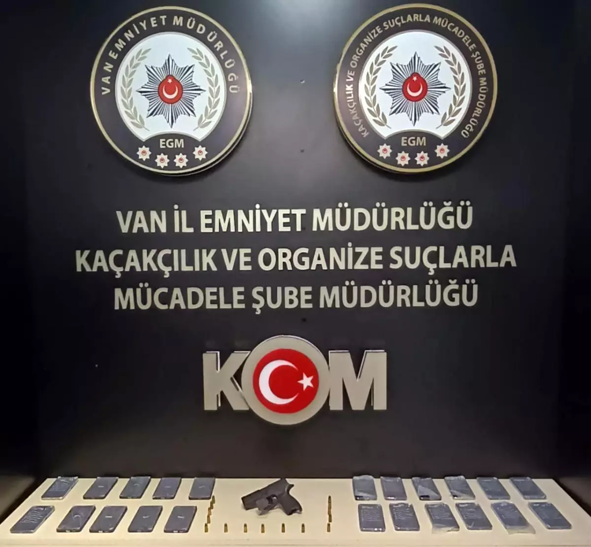 Van\'da Kaçak Malzeme Operasyonu