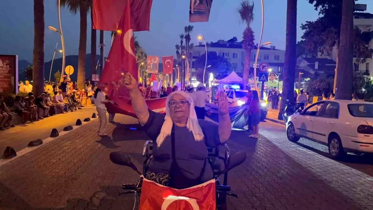 Emine Fidan 15 Temmuz\'da Ön Sırada