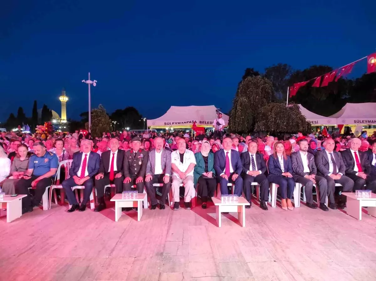 15 Temmuz\'un yıldönümünde Tekirdağ\'da anlamlı tören