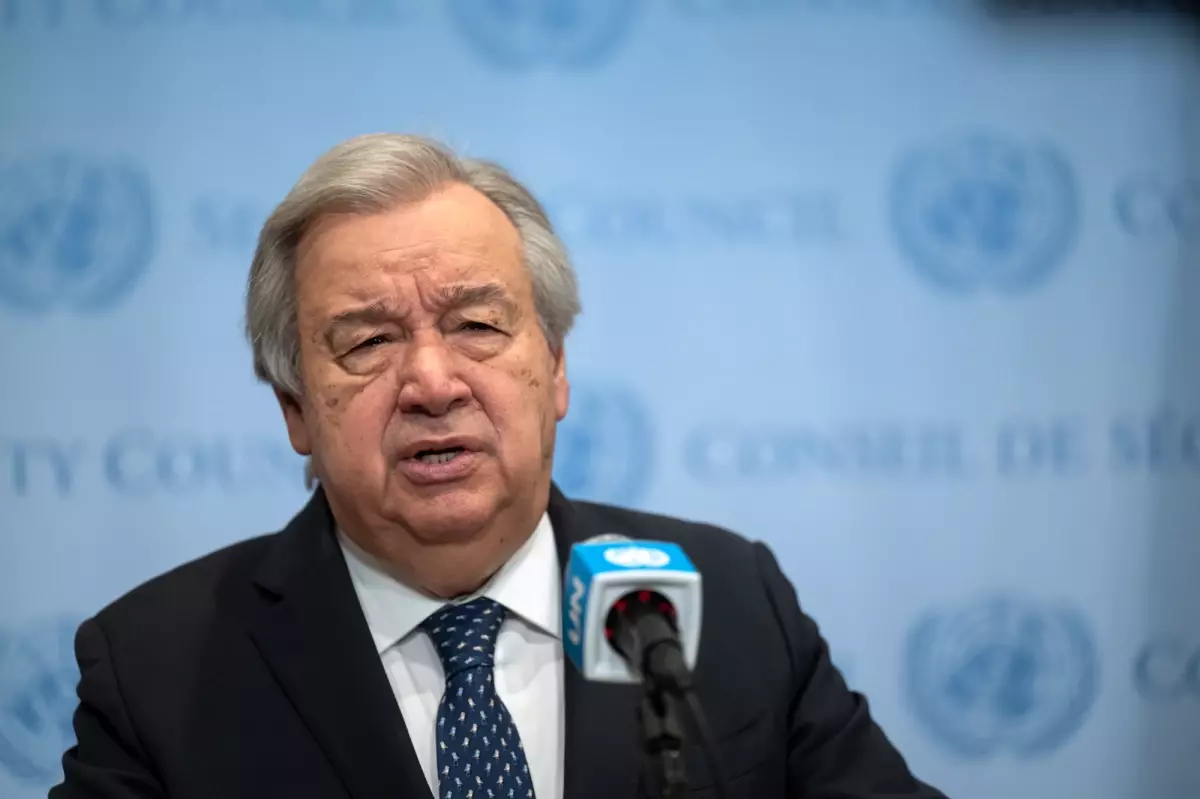 Guterres\'ten Gazze Uyarısı