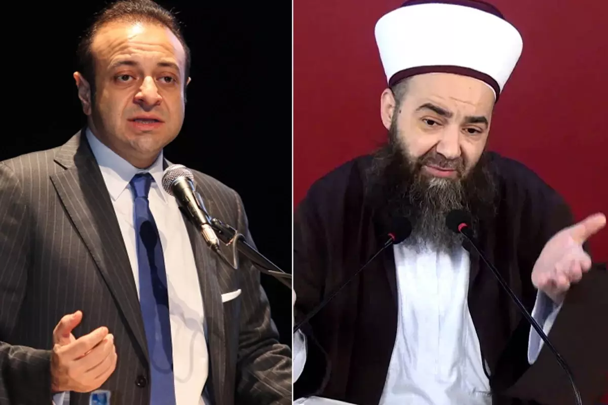 Cübbeli Ahmet ile Egemen Bağış birbirine girdi: Yanmaz kefen pazarlayıcısı